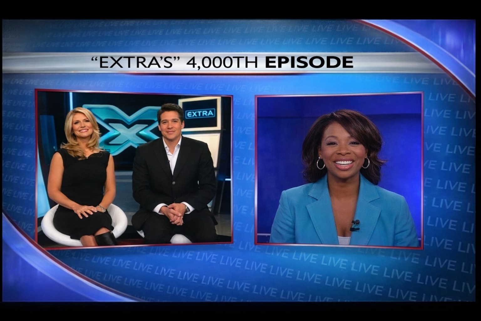 Wendee Lee Curtis reporting on camera during the broadcast years