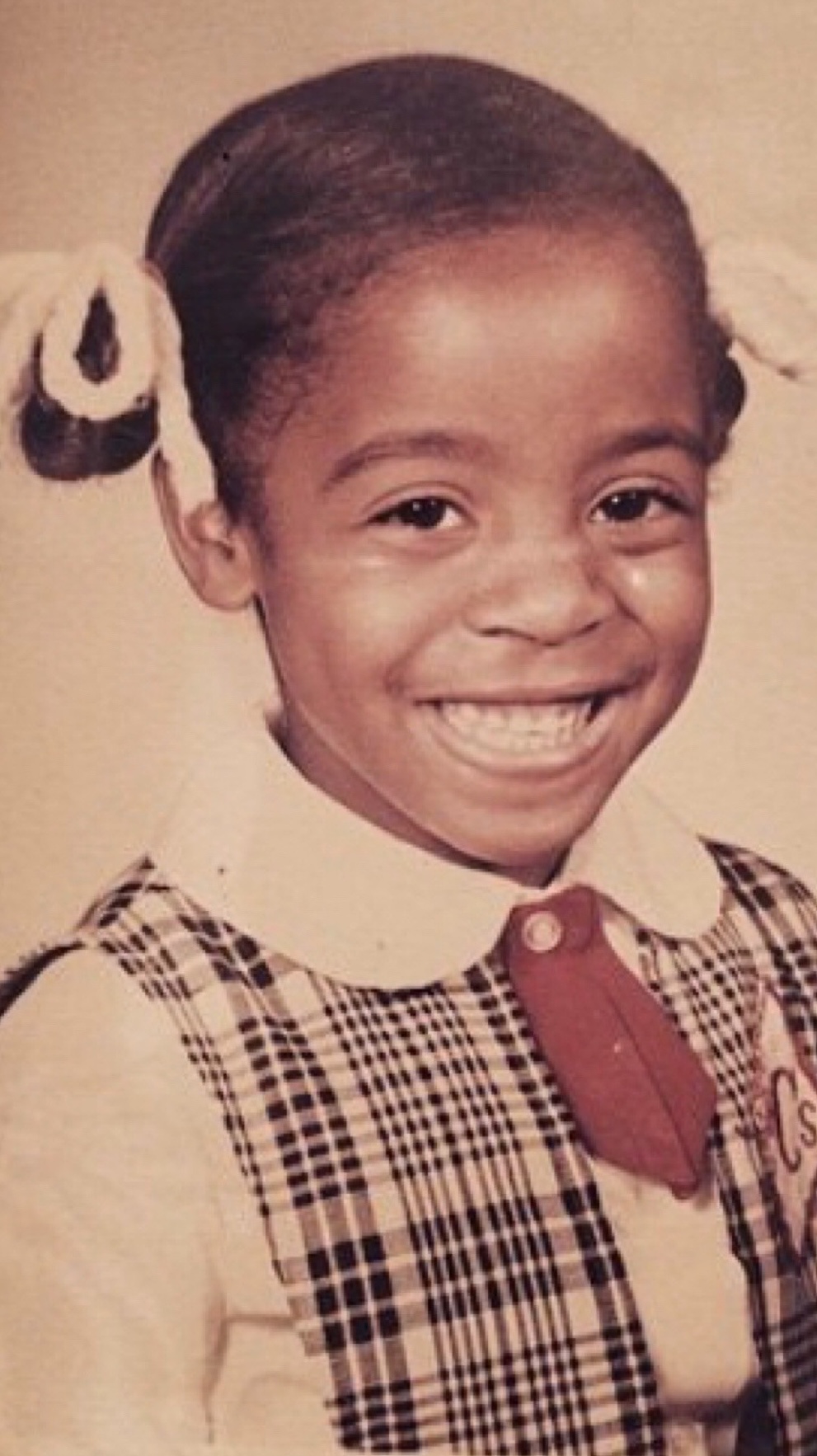 Wendee Lee Curtis as a child